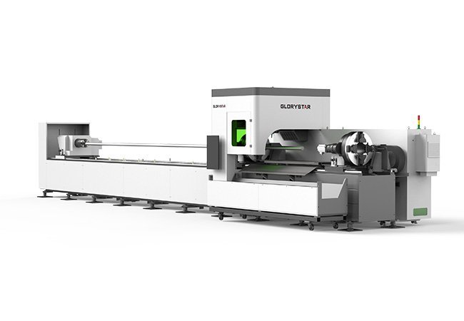 Exemplificação de máquina de corte a laser para tubo GS-HG