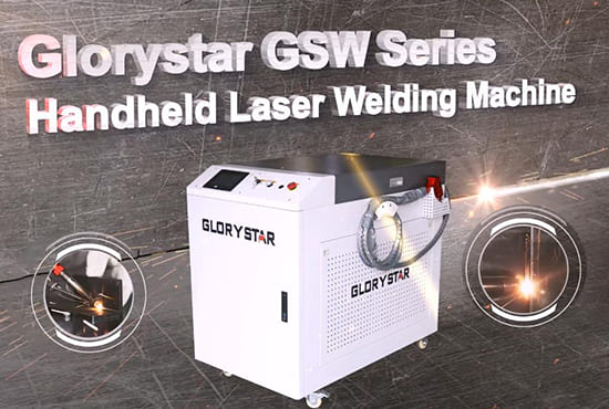Ilustrar a máquina de solda a laser GSW