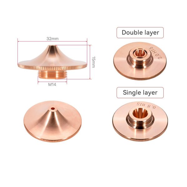 D32 Bocal de corte a laser rápido