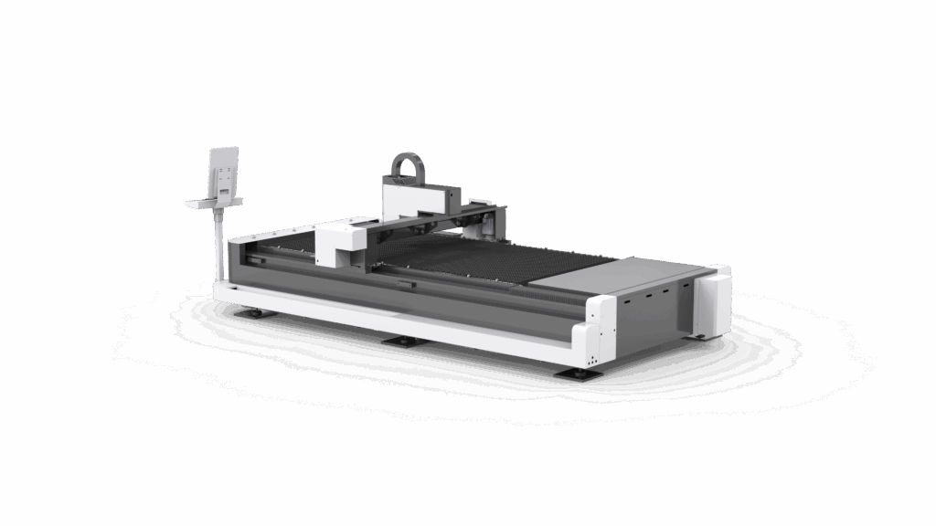 Single Table Fiber Laser Cutting Machine for Metal Série GS