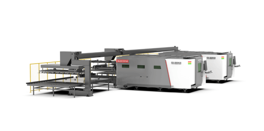 máquinas de corte a laser industriais